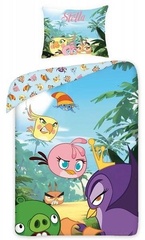 Pościel bawełniana angry birds halantex mix kolorów