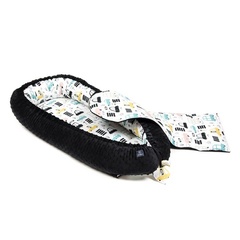 Kokon niemowlęcy kotki opal cocobird miętowy