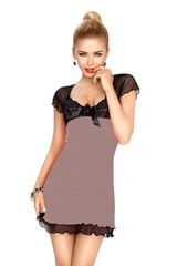 Irina koszulka nocna damska dkaren -turkusowa 