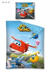 Pościel dziecięca super wings detexpol - roboty