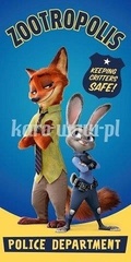 Ręcznik plażowy zootropolis faro