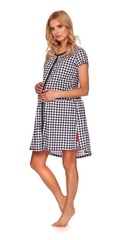 9444 koszula nocna ciążowa i do karmienia doctor nap - black