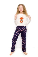 Piżama sofia 2129 taro- beżowa