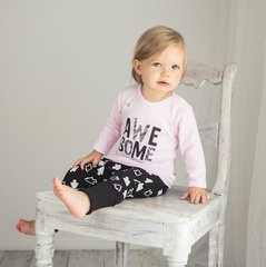 Bluzka + spodenki  awesome koala szary