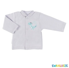 Kaftanik bawełniany family ewa klucze niebieski