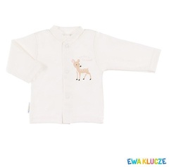 Kaftanik bawełniany dla dziewczynki family ewa klucze różowy