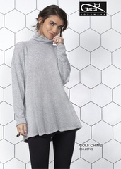 42074 chime golf  bluzka damska gatta - grey melange