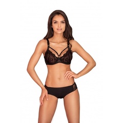 Mama flow soft black miękki biustonosz do karmienia momtobe czarny