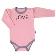 Zestaw body i półśpioch love terjan