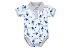 Body polo z krótkim rękawem toucan makoma  