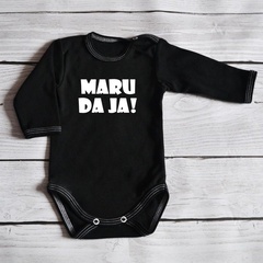 Body długi rękaw maruda ja! moocha czarne
