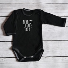 Body długi rękaw perfect little boy moocha czarne