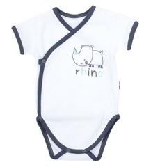 157094 body z krótkim rękawem rozpinane rhino nicol  