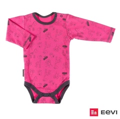 Body dla dziewczynki sawanna ewa klucze druk turkusowe