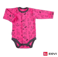 Body rozpinane dla dziewczynki sawanna ewa klucze turkus