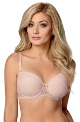 Rafaela big  biustonosz balkonetka nipplex -cappuccino