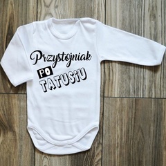 Body długi rękaw przystojniak po tatusiu 2 moocha czarne