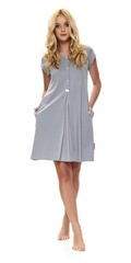 9703 koszula nocna do karmienia doctor nap - grey