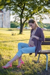 552 letni kardigan sweterek damski miracle  - czekolada 
