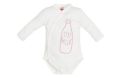 Body kopertowe dzidziuś milk girl makoma druk
