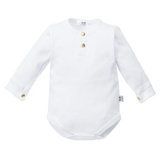 041z little gentleman body polo złote napki marija - biały