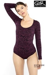 45697s rosse body damskie gatta -vino rosso 