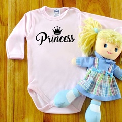 Body długi rękaw princess  moocha różowe
