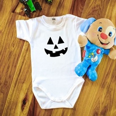 Body krótki rękaw na halloween pumpkin moocha czarne