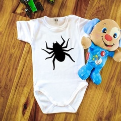 Body krótki rękaw na halloween pająk moocha czarne