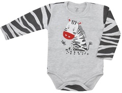 Body niemowlęce sawanna koala - szare