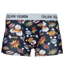Boom bokserki męskie italian fashion  - granat 