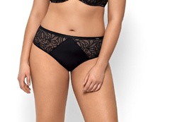 Lorita biustonosz usztywniany big nipplex- czarny-bezowy 
