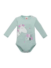 Body z długim rękawem unicorn makoma miętowy 