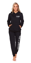 4133 spodnie dresowe doctor nap - black