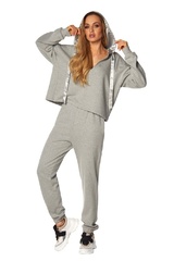 1163 ii dres damski rossli - szary