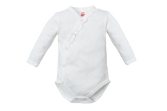 03218e roses body baby z długim rękawem makoma ecru