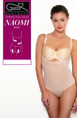 5714s naomi body modelujące pod biust   gatta -czarny