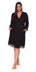 9710 szlafrok damski doctor nap - black