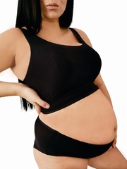 Flexi-one maxi figi damskie julimex czarne 