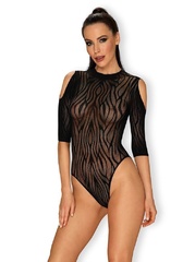 B130 bodystocking body obsessive czarny