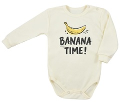Banana time body z długim rękawem z nadrukiem koala  