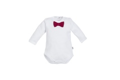 041b little gentleman body z muszką marija - biały