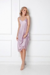 Celine nightdress koszula nocna aruelle - wrzos 