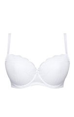 Pia biustonosz usztywniany full cup big nipplex - biały 