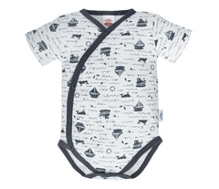 03223bkr la mer body baby z krótkim rękawem makoma druk