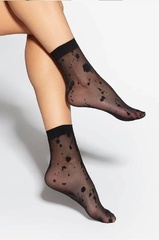 Trendy skarpetki damskie wz.01 20 den gatta - nero