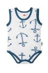 03226rn blue sea body niemowlęce ramiączkach makoma niebieski 