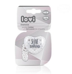 Shine diamond łańcuszek do smoczka lovi 