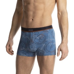 M-934 szg bokserki męskie lama - jeans