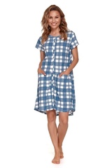 9444 koszula nocna ciążowa i do karmienia doctor nap - blue